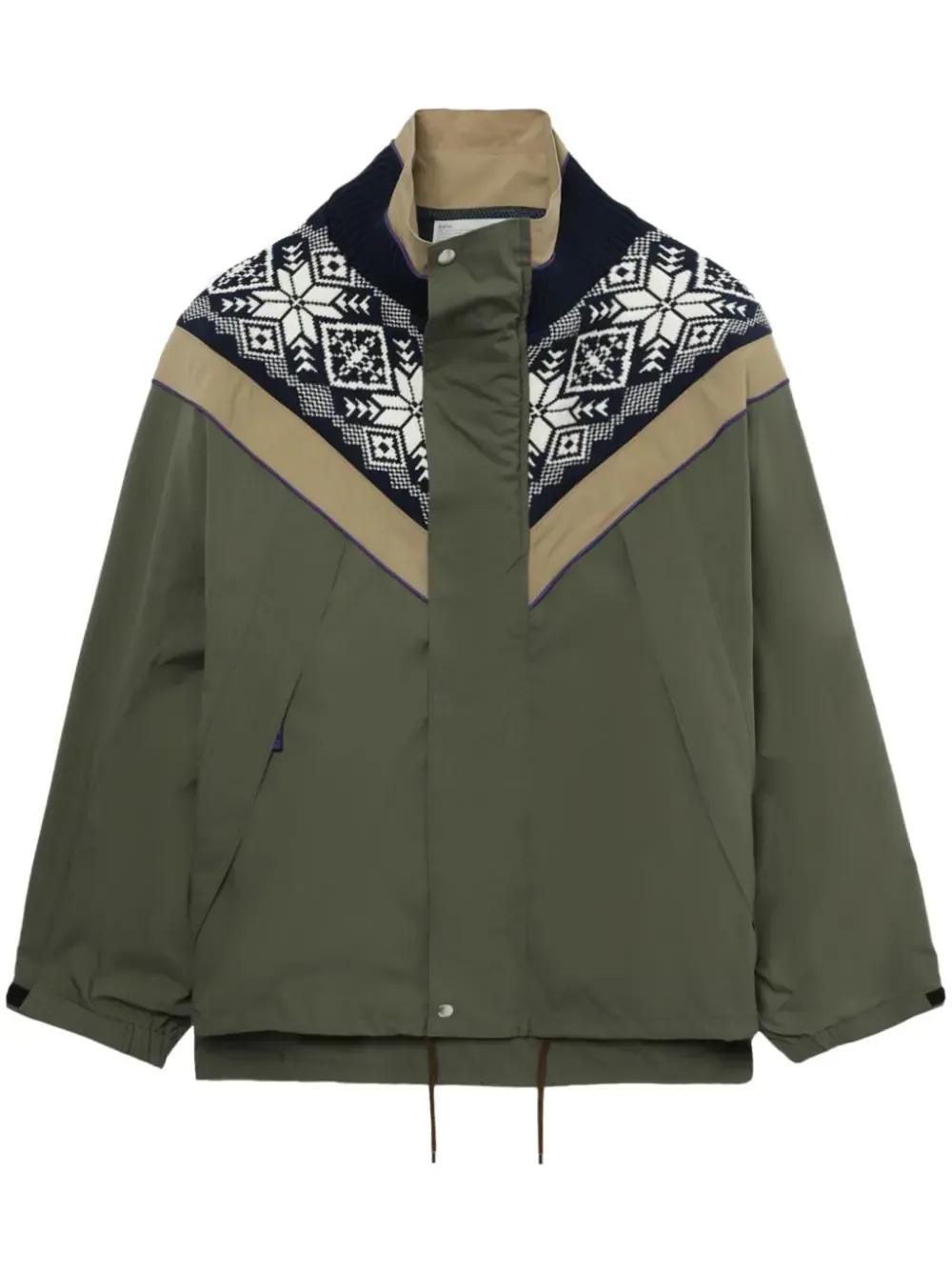 Assym Pattern Blouson