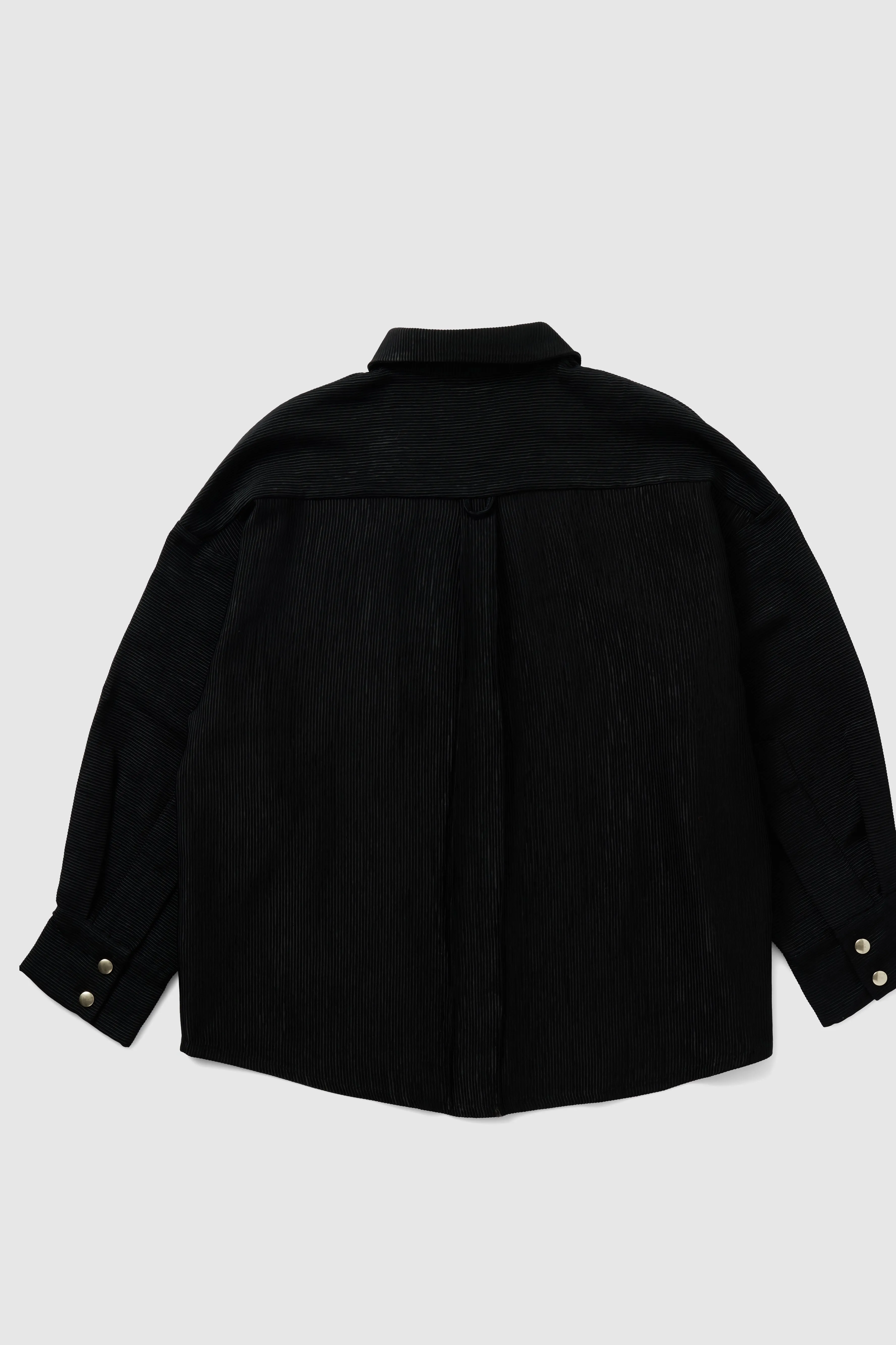 Astrée overshirt in coal Ottoman