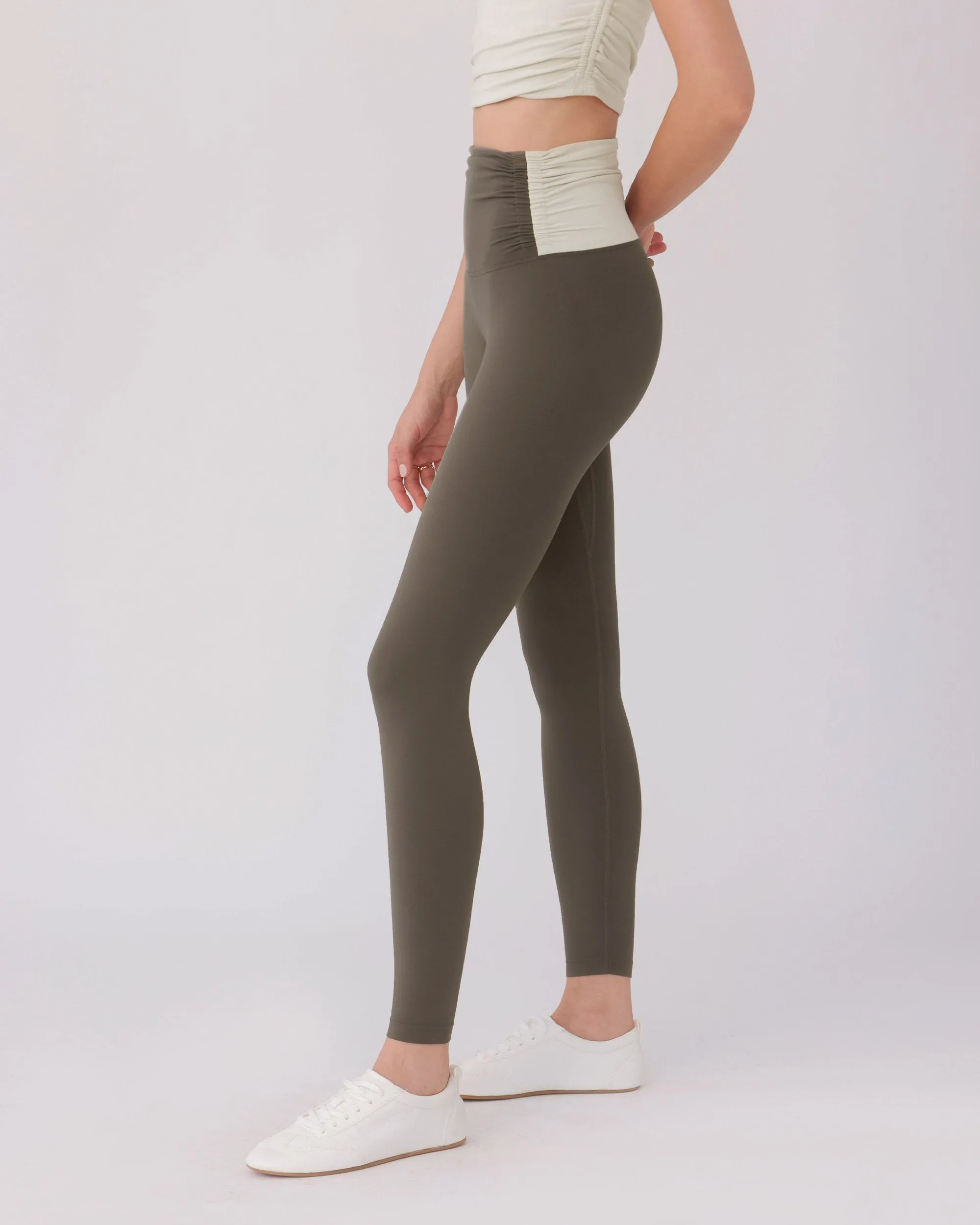 AUDREY LEGGINGS BONE & ASH