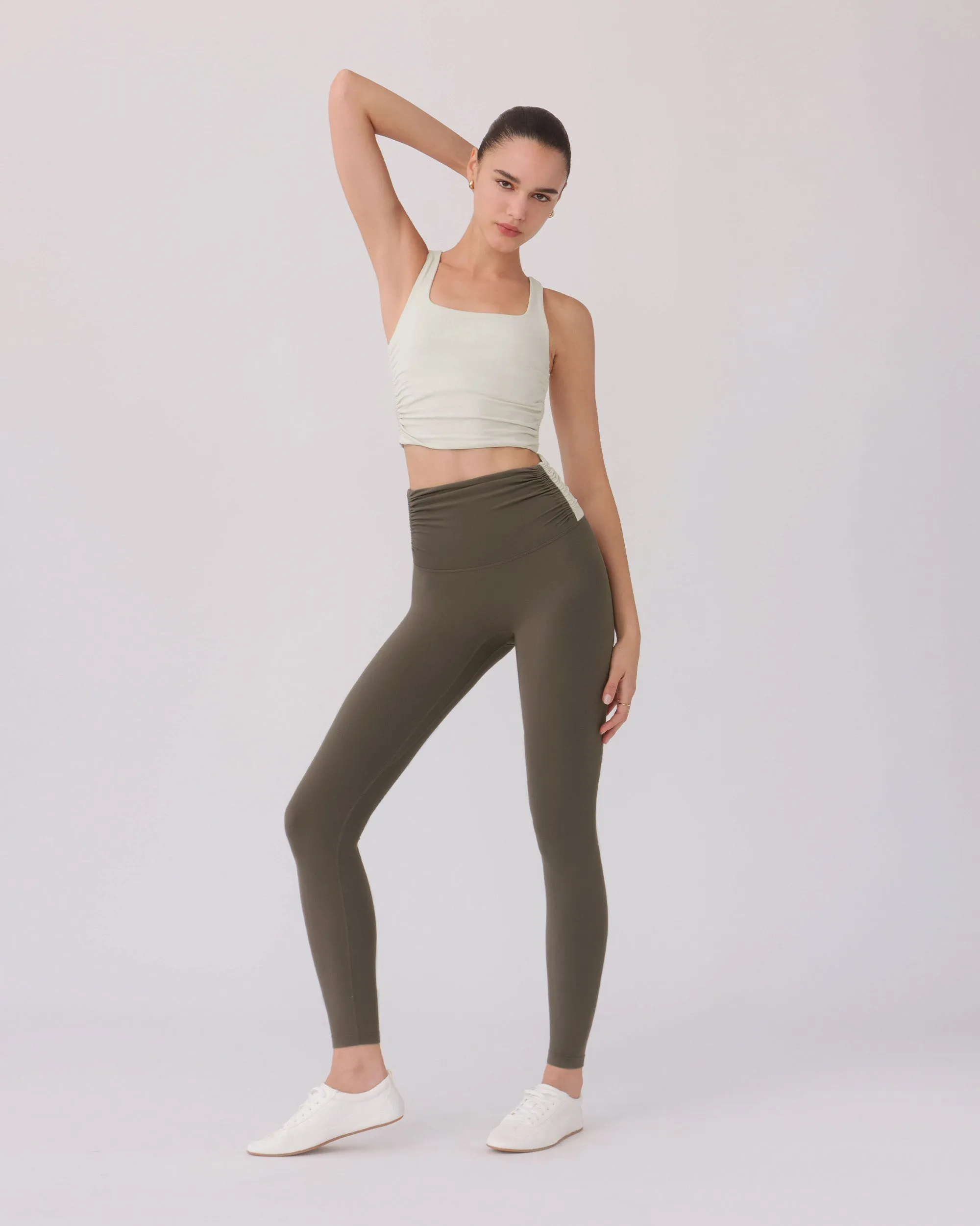 AUDREY LEGGINGS BONE & ASH