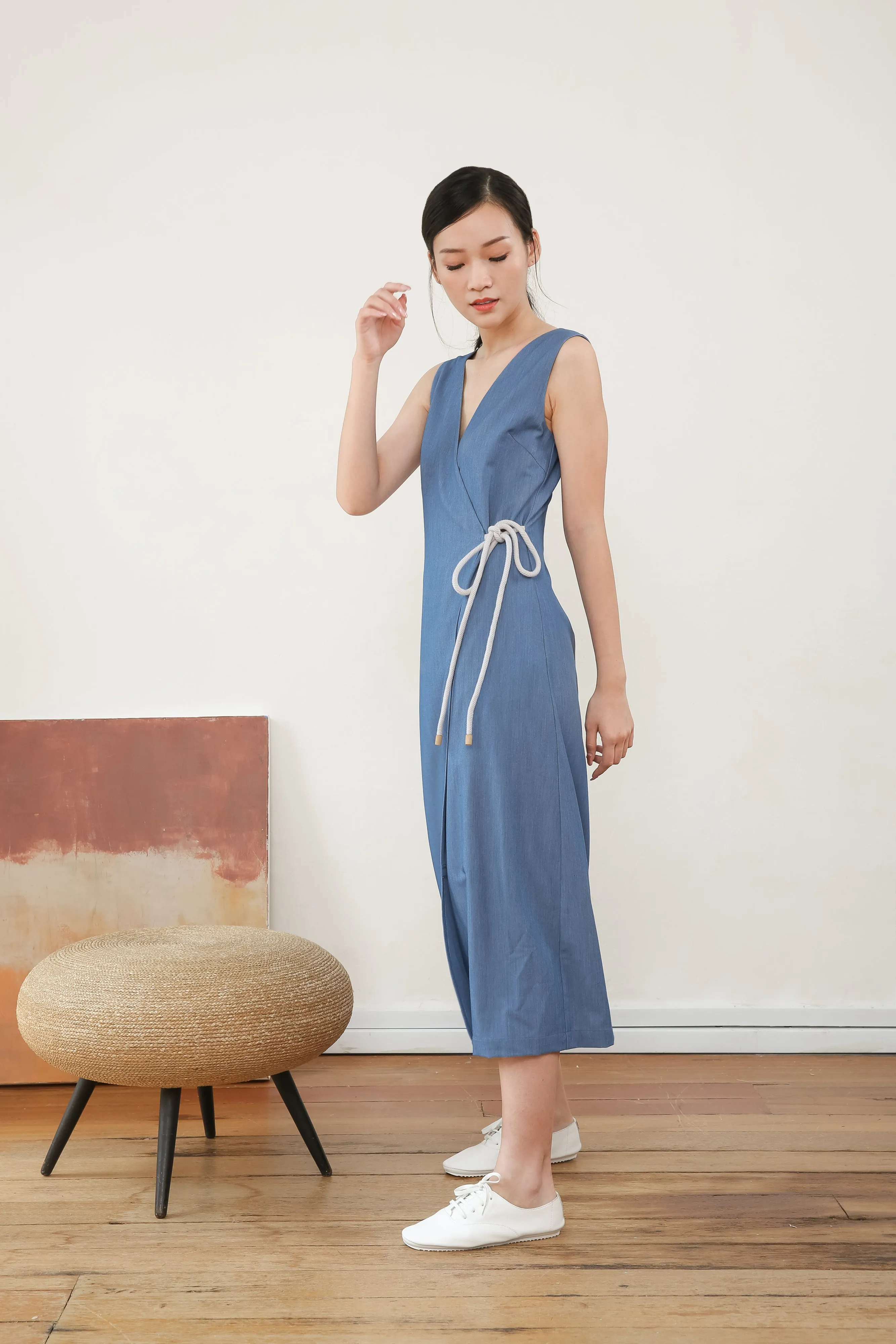 Azula Sleeveless Wrap Dress