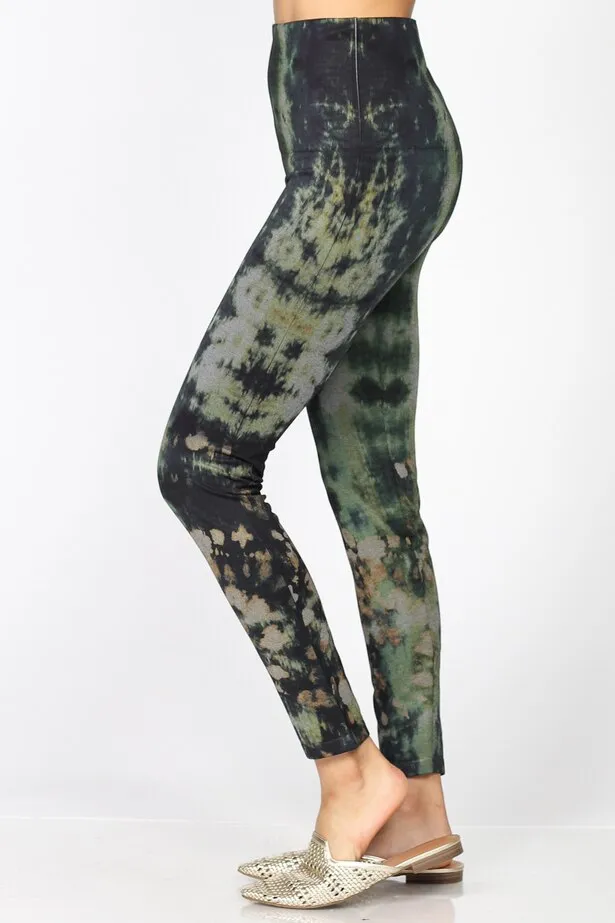 B4292BK High Waist Full Length Legging