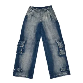 Baggy Denim QUIROZ 2044® Washed Blue