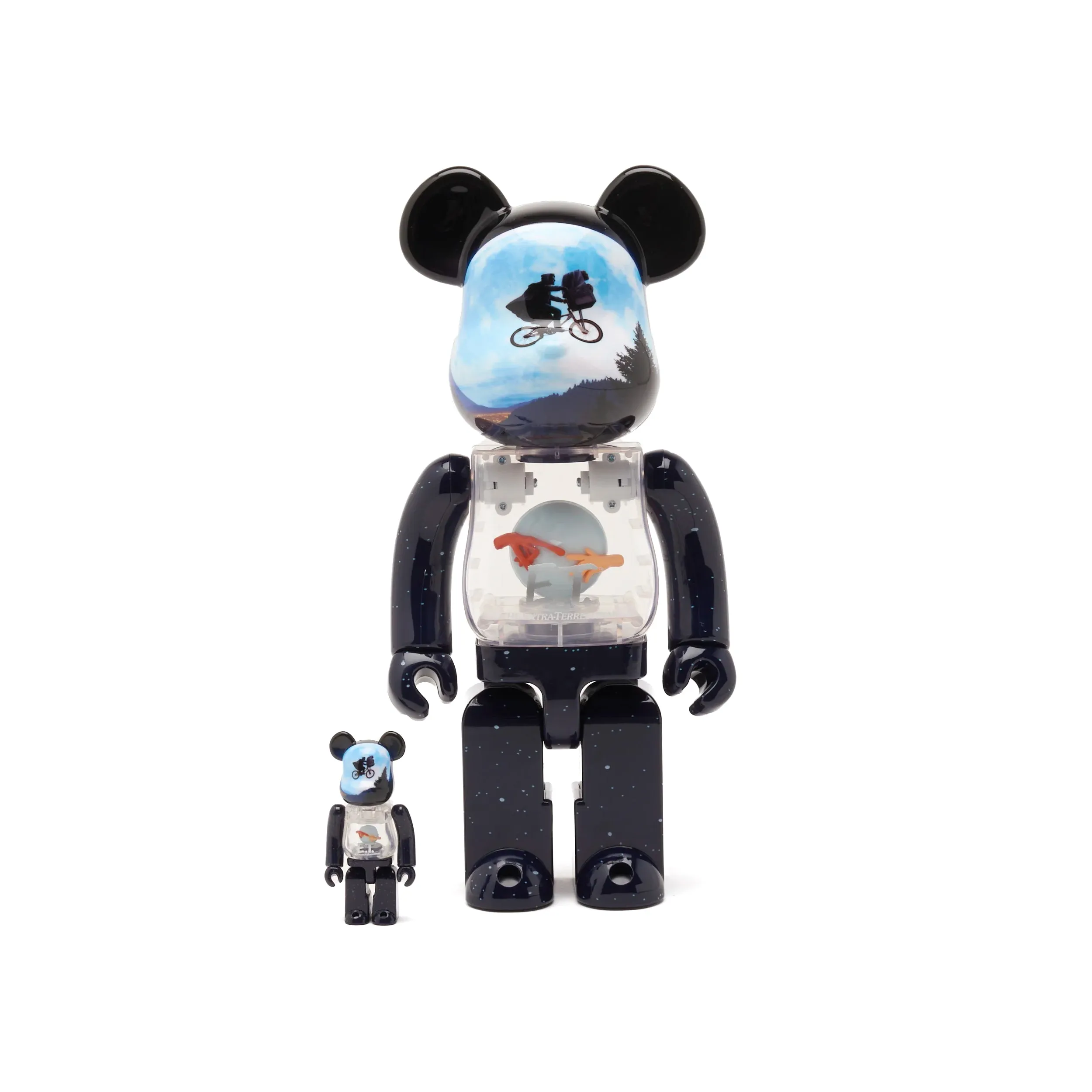 BE@RBRICK E.T. LIGHT UP 100% 400%