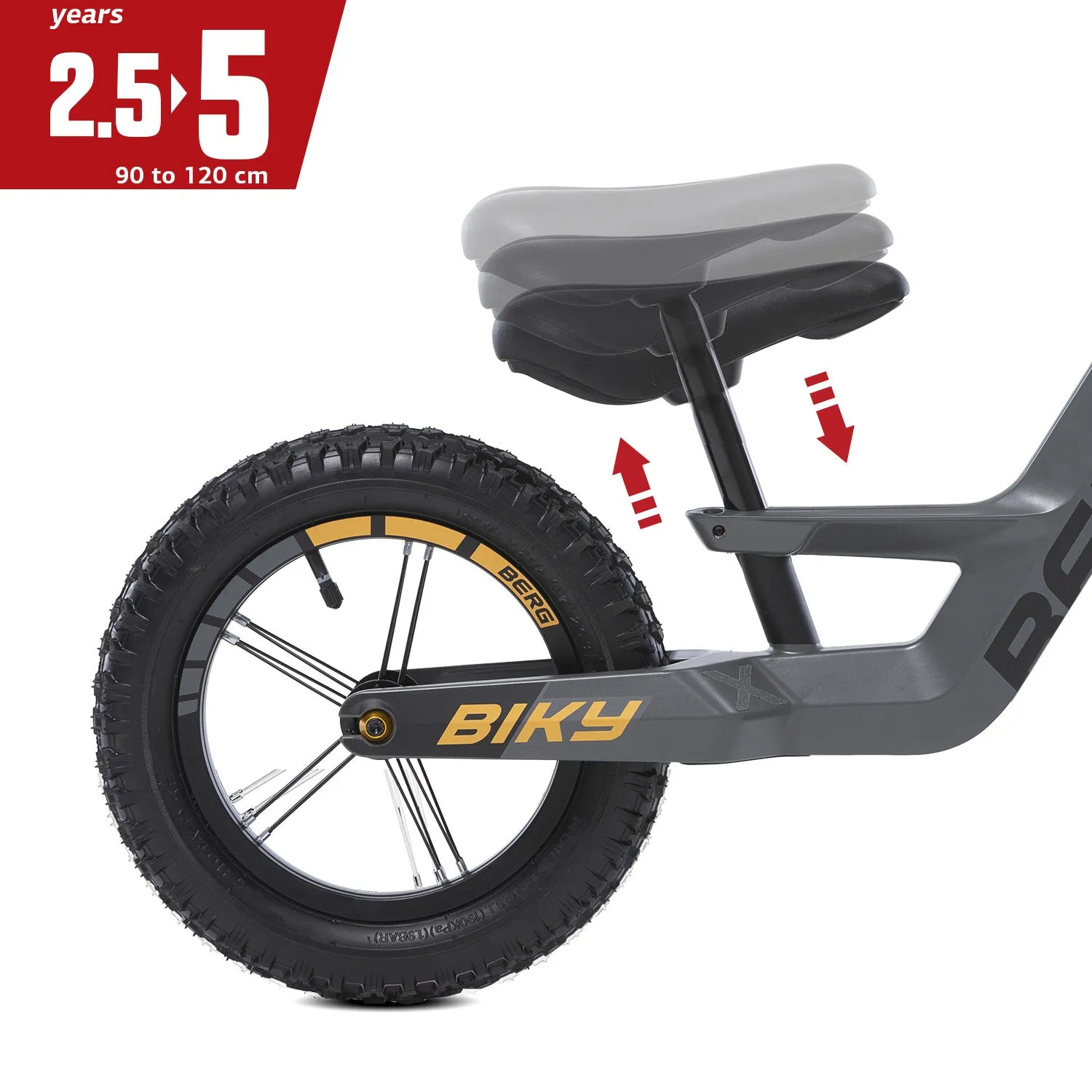 Berg Biky City w-Handbrake - Balance Bike