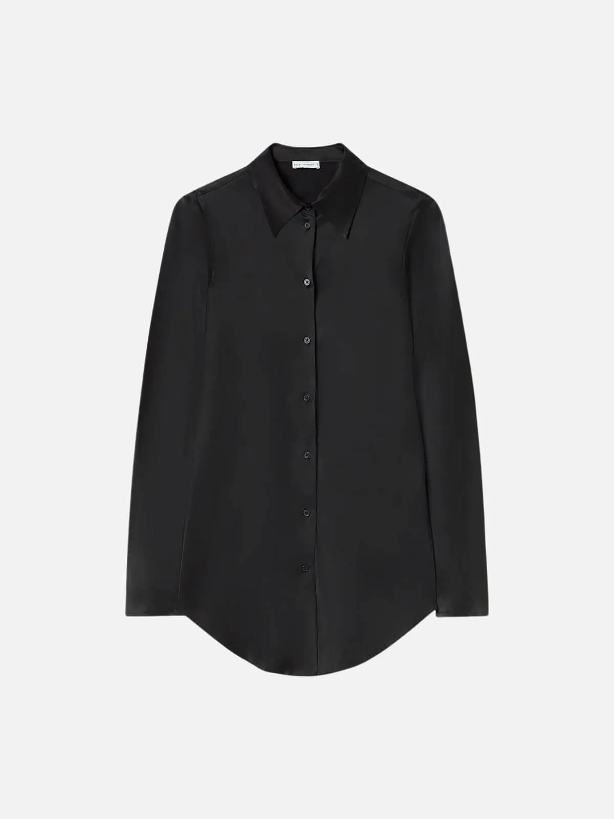 Bias Cut Shirt - Black