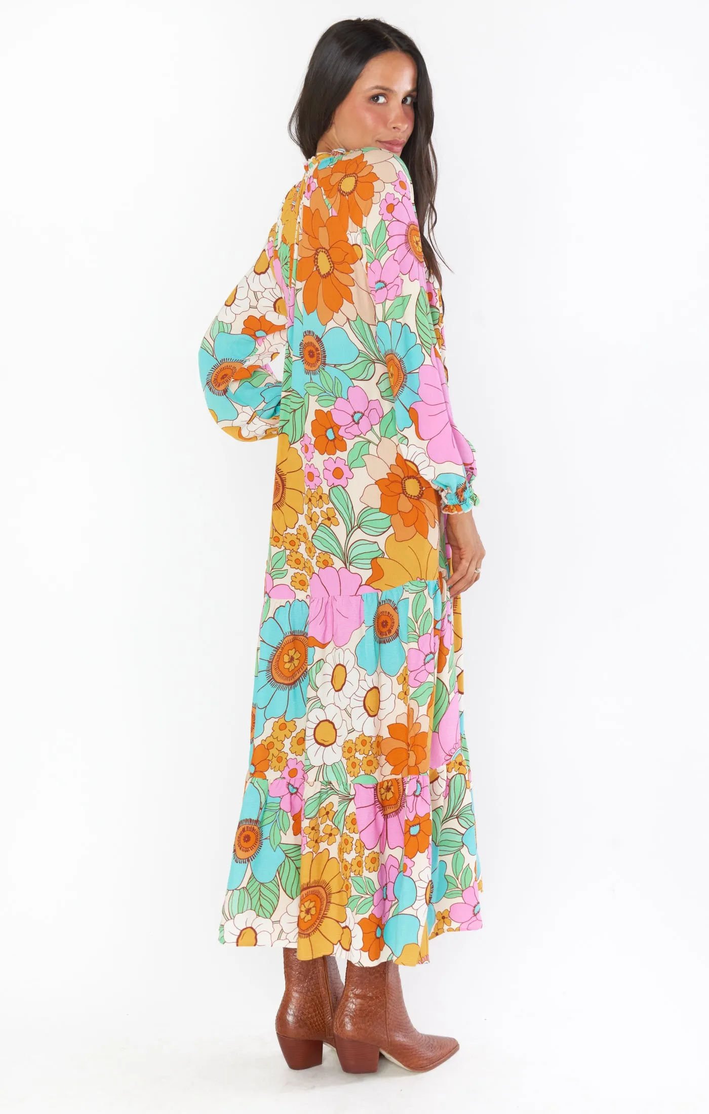 Birdie Maxi Dress ~ Flower Market