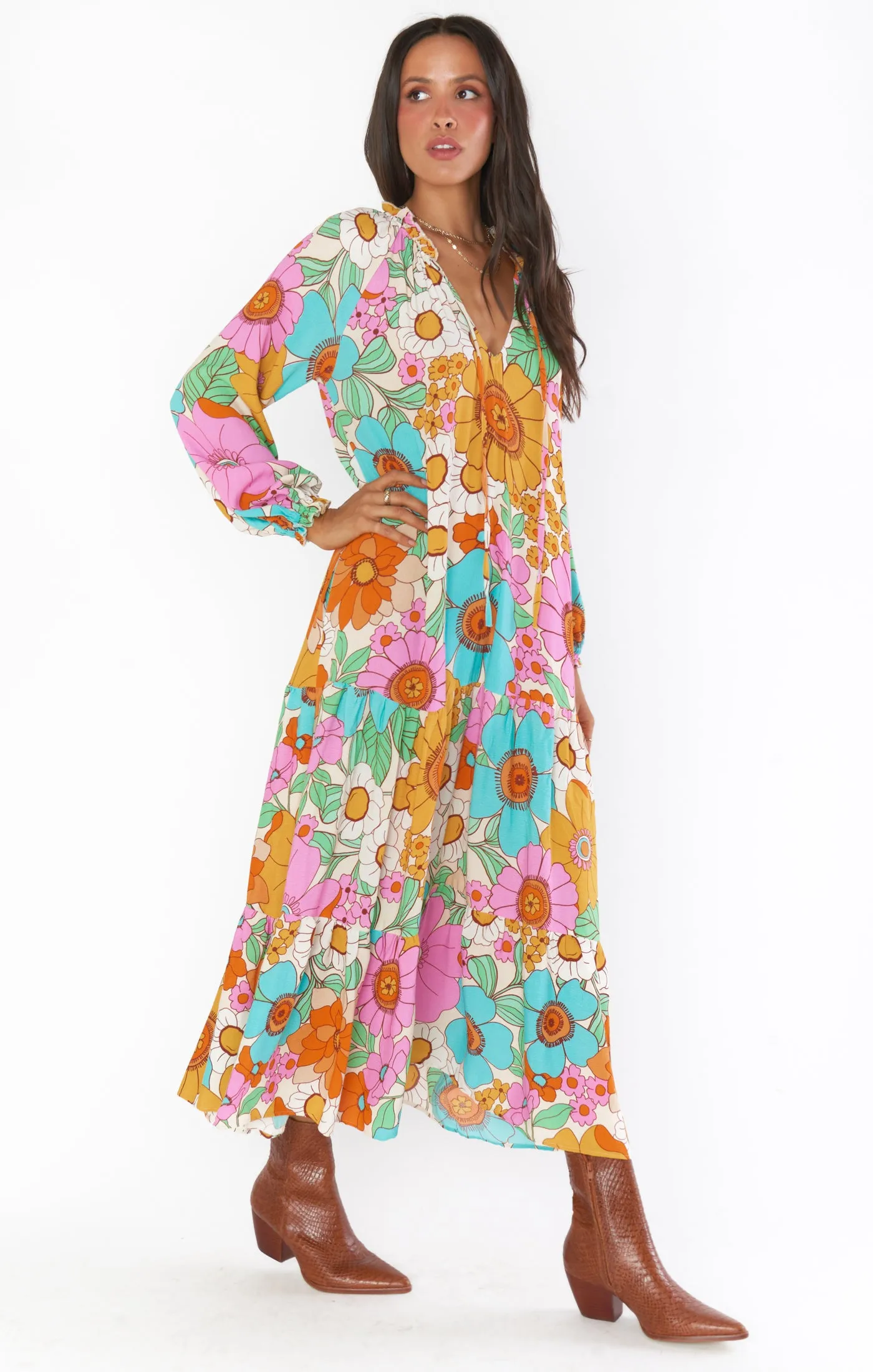 Birdie Maxi Dress ~ Flower Market