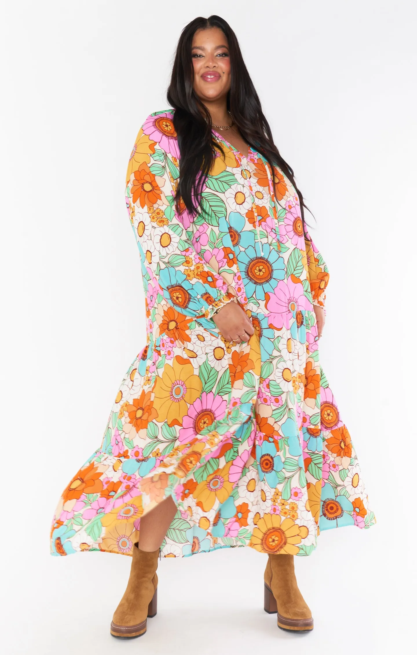 Birdie Maxi Dress ~ Flower Market