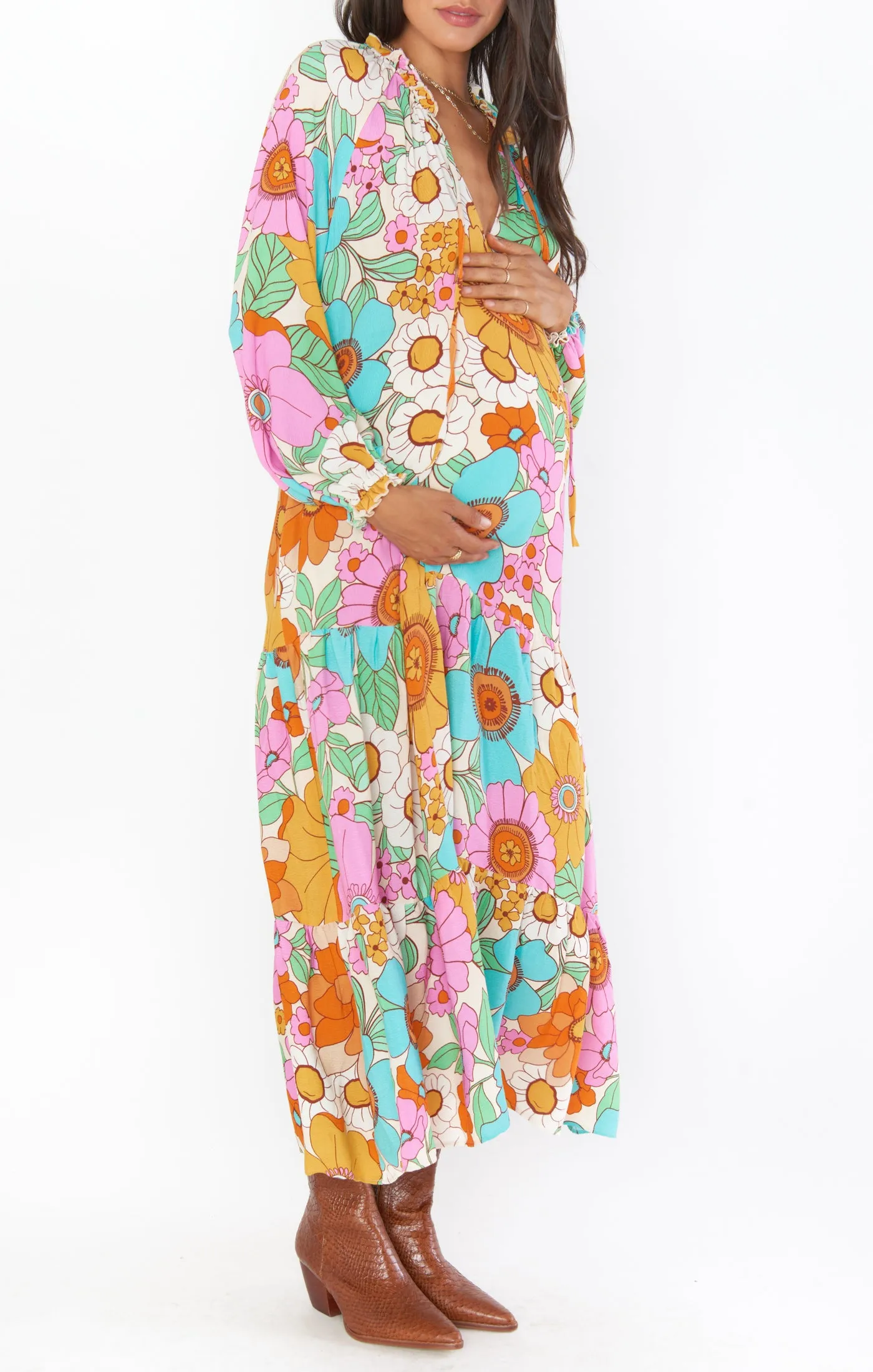 Birdie Maxi Dress ~ Flower Market