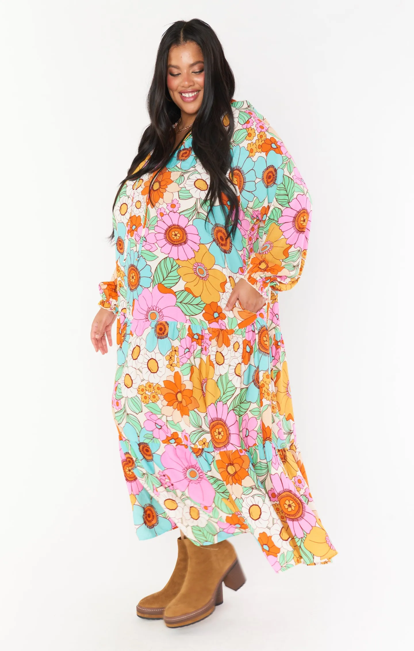 Birdie Maxi Dress ~ Flower Market