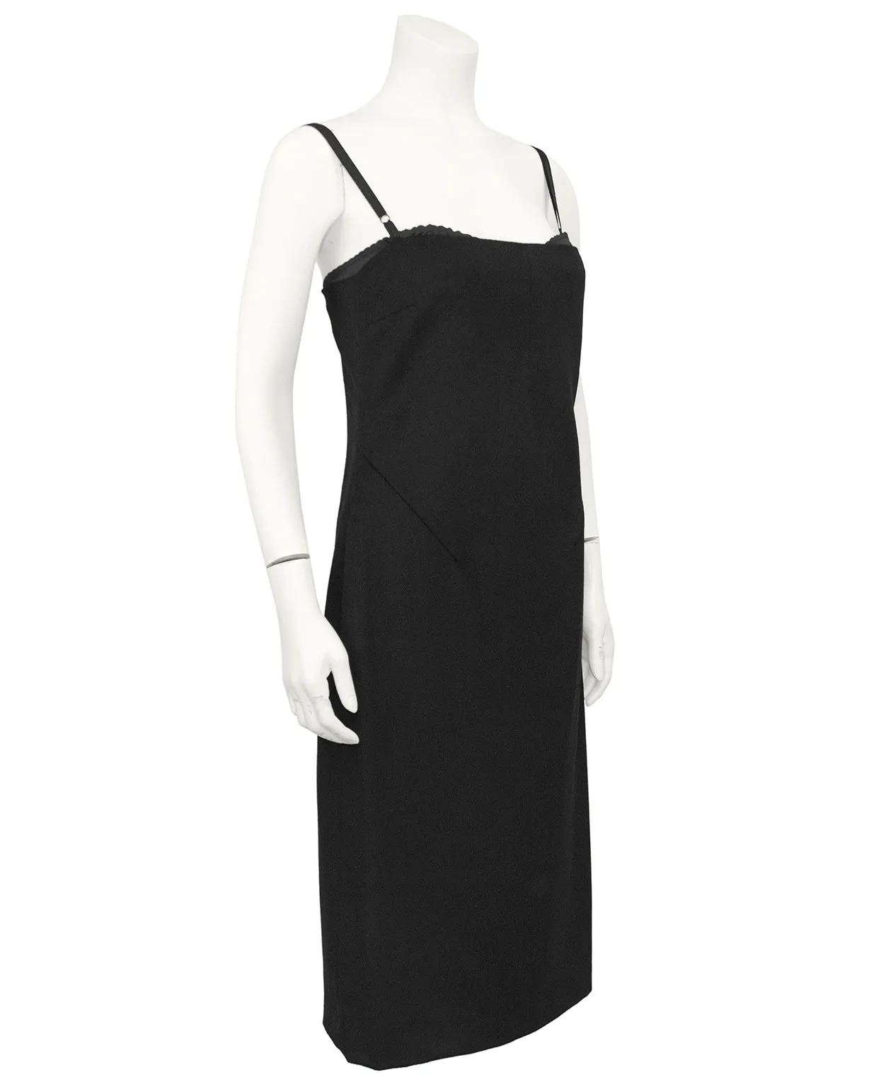 Black Cashmere Cocktail Dress