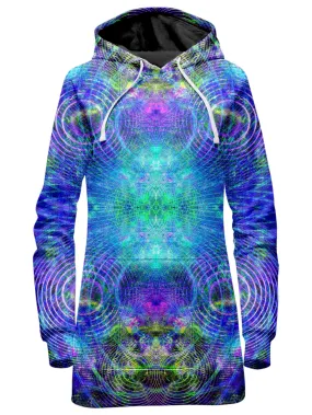 Blue Psycho Cosmos Hoodie Dress