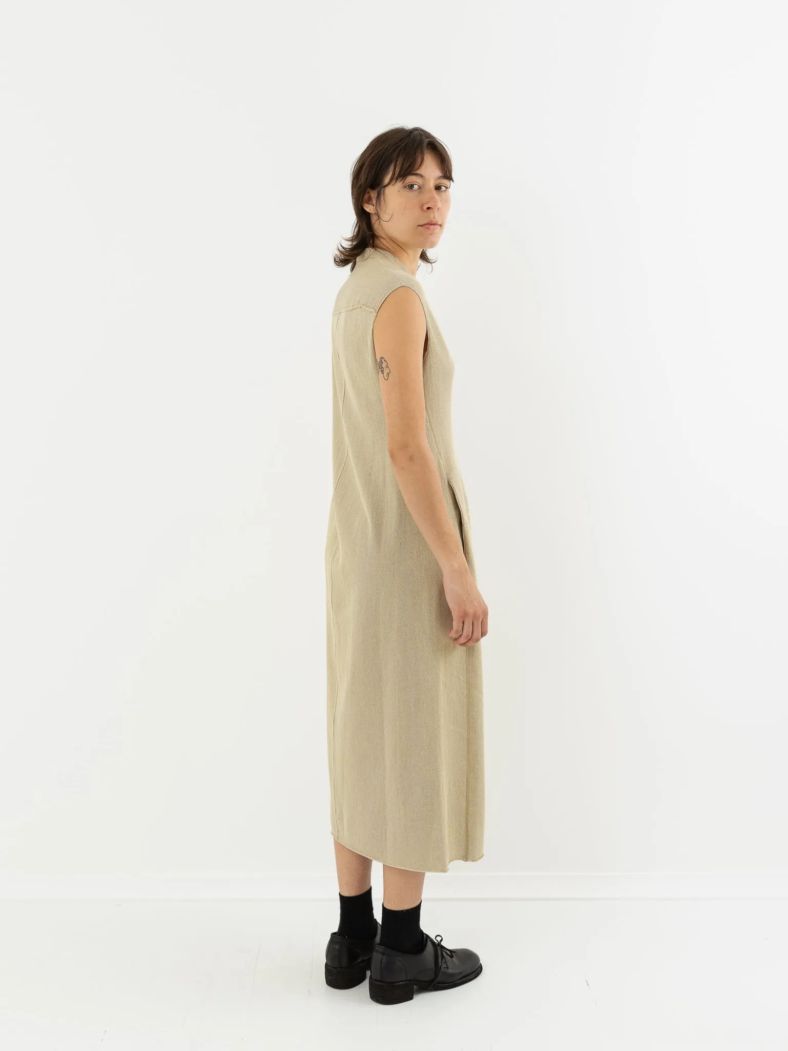 Boboutic Sleeveless Dress, Sulfur