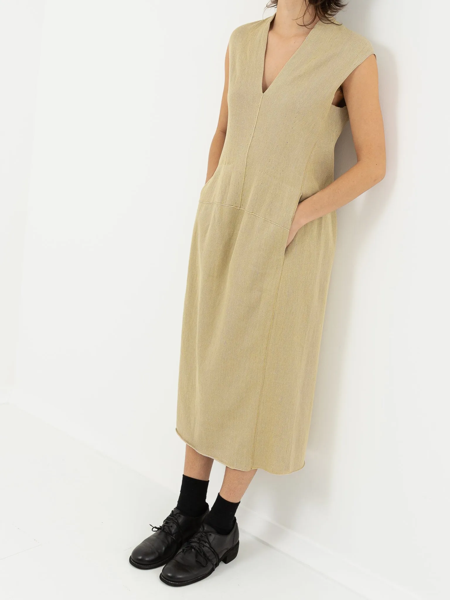 Boboutic Sleeveless Dress, Sulfur