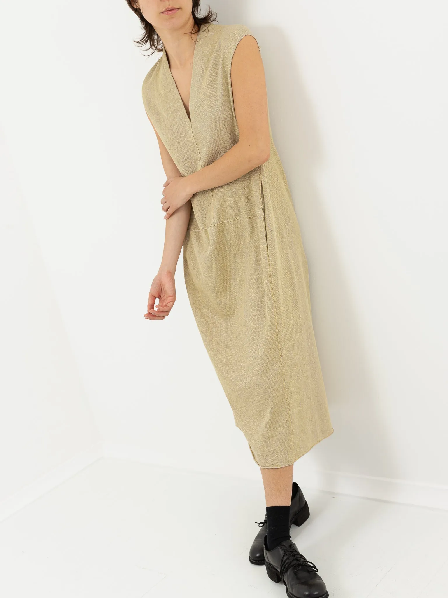 Boboutic Sleeveless Dress, Sulfur