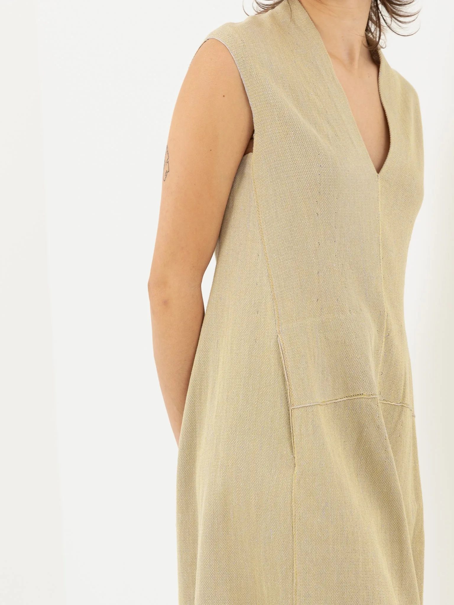 Boboutic Sleeveless Dress, Sulfur