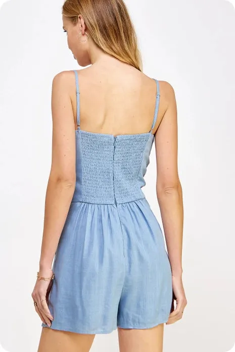 Bow Front Romper