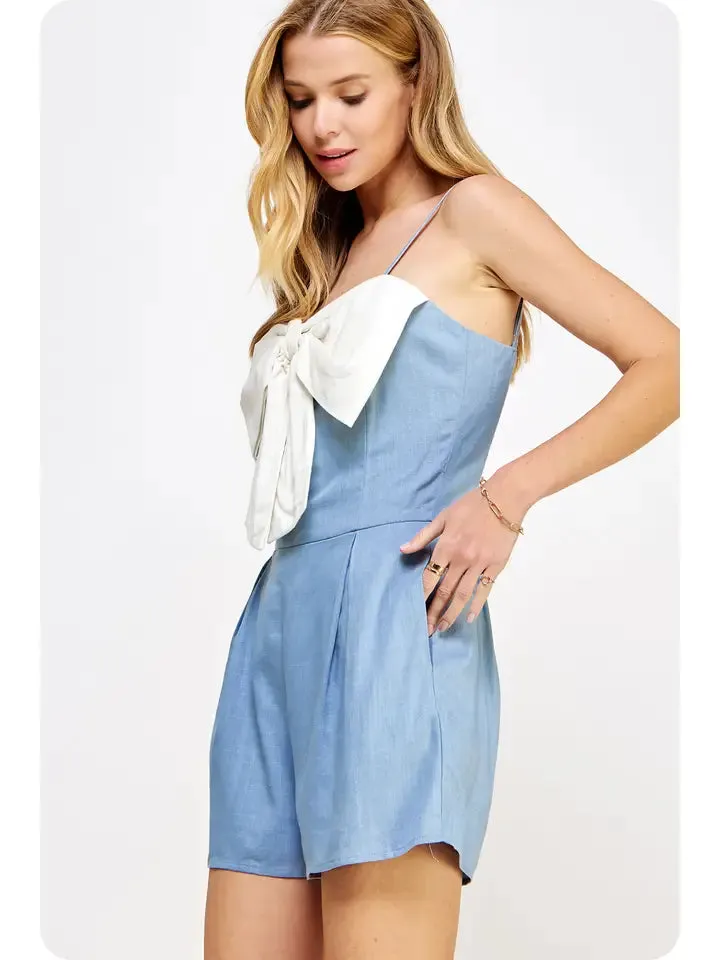 Bow Front Romper