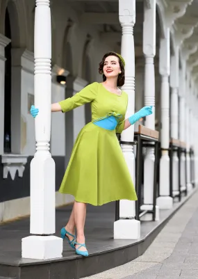 bright and shine- retro vintage dress 50s 60s