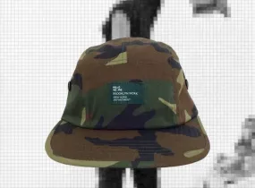 Brooklyn Work T80 5-Panel Camp Cap Woodland Camo