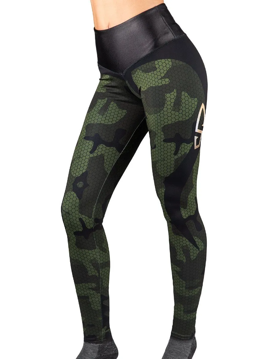 Bullet Hexa Camo Leggings