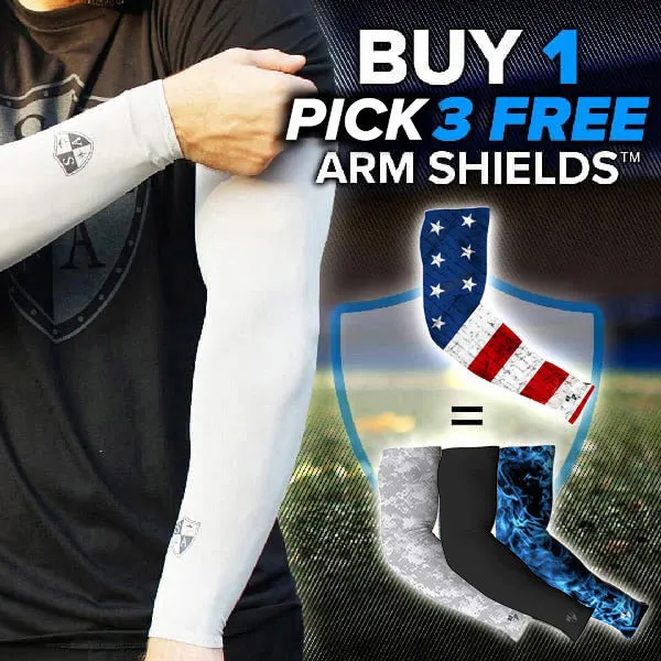 BUY 1 SINGLE ARM SHIELD - PICK 3 FREE   Free Decal