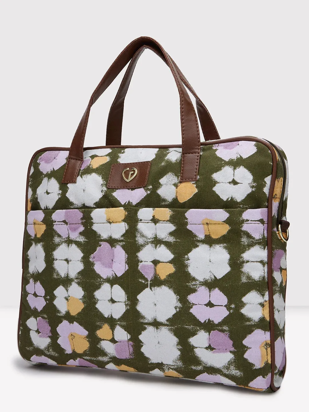 Caprese Enora Laptop Bag Large Olive