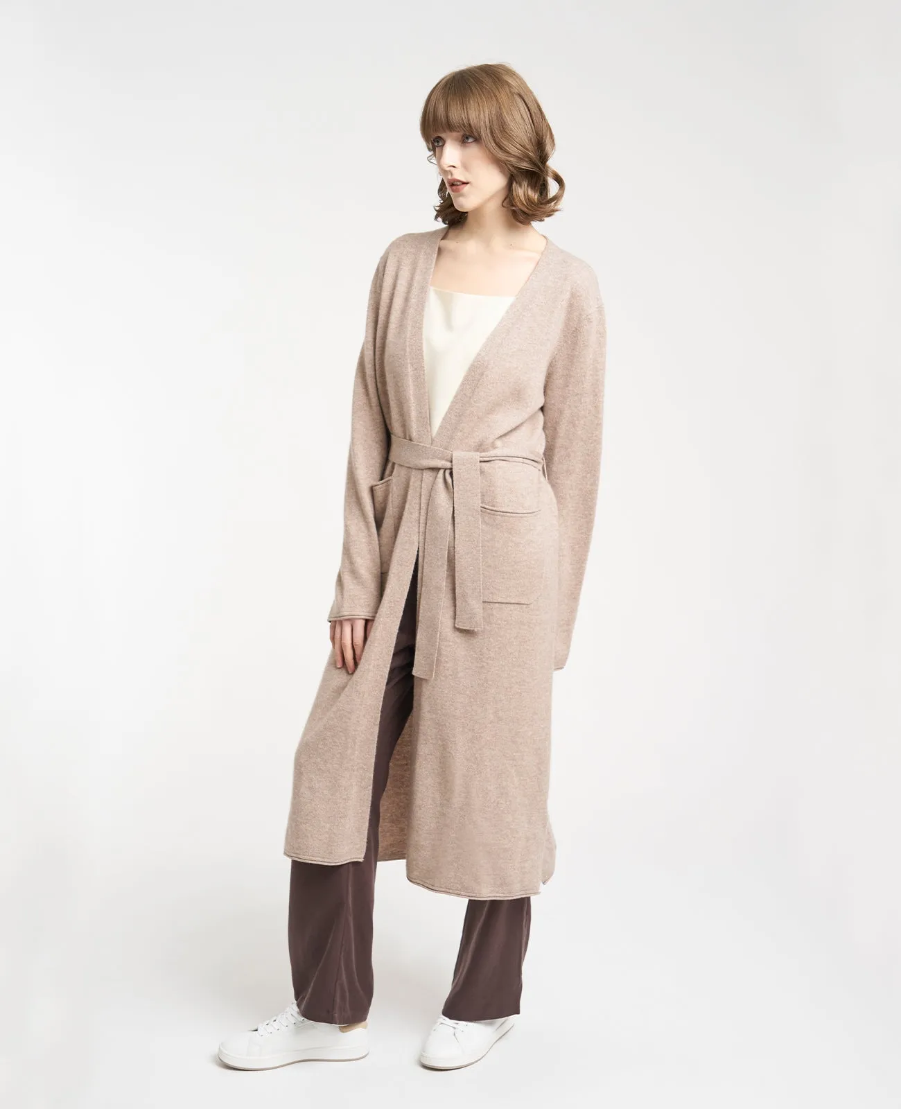 Cashmere Maxi Cardigan