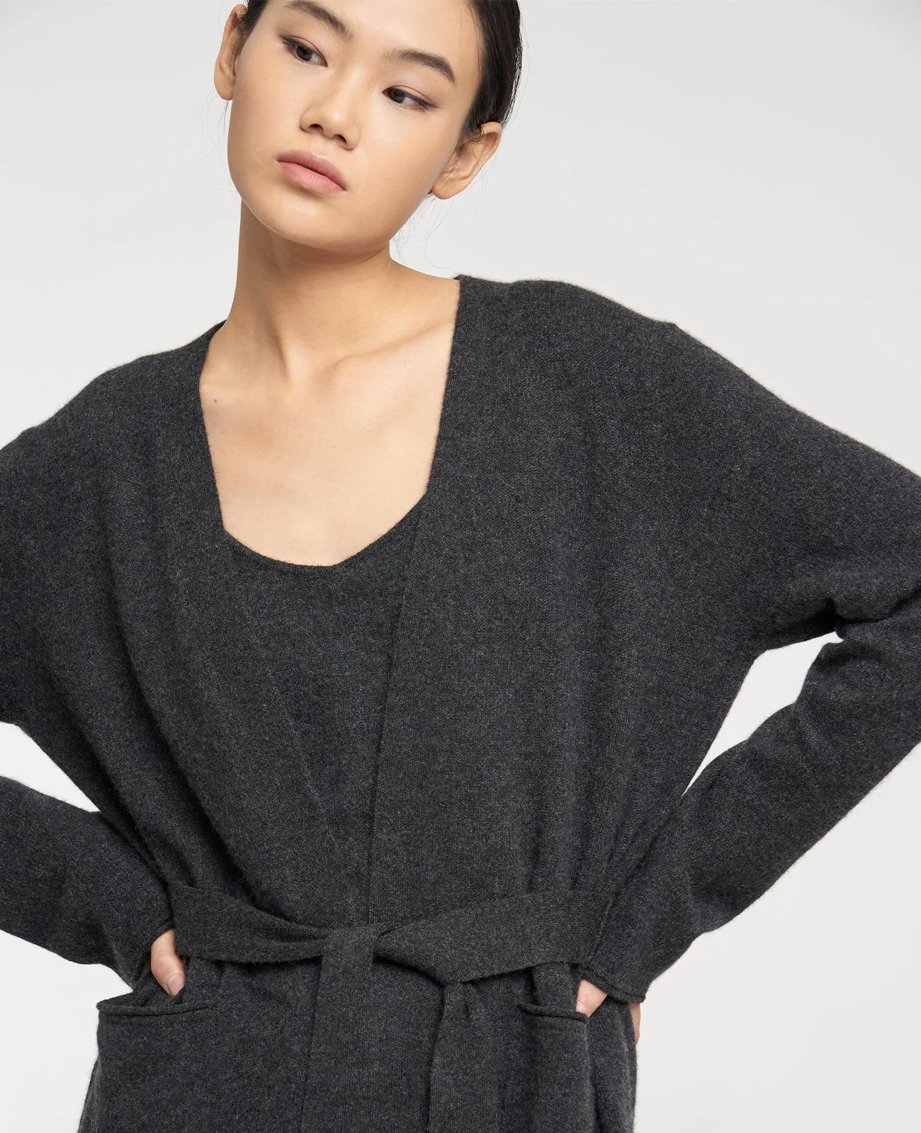 Cashmere Maxi Cardigan