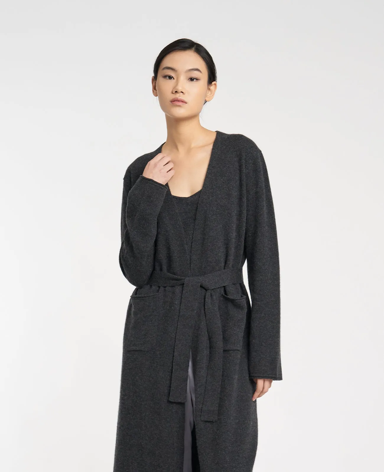 Cashmere Maxi Cardigan