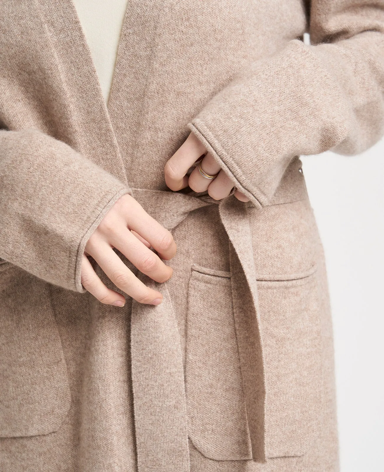 Cashmere Maxi Cardigan