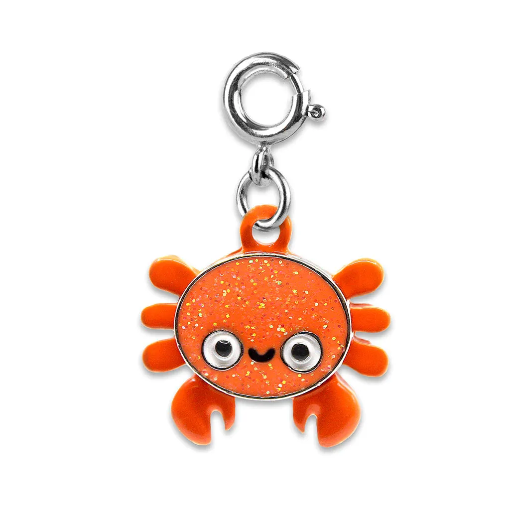 CHARM IT!  Glitter Crab Charm