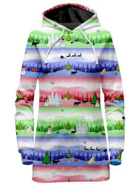 Christmas Wonderland Hoodie Dress