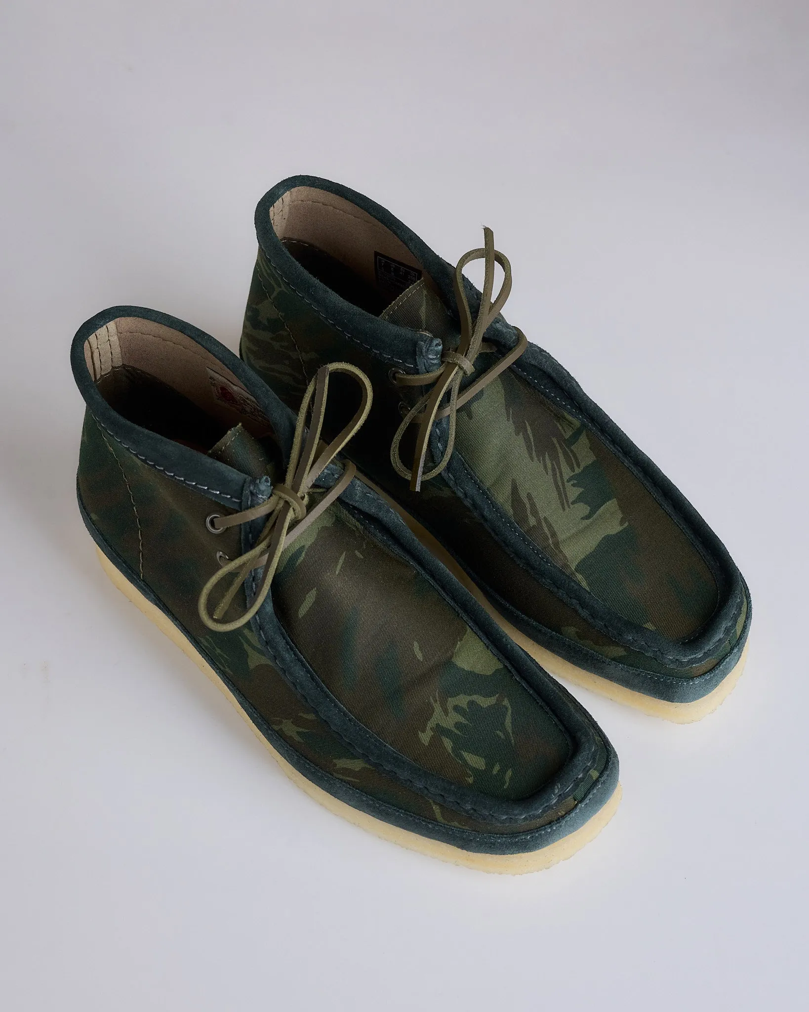 Clarks Originals Men's Wallabee Green Camouflage