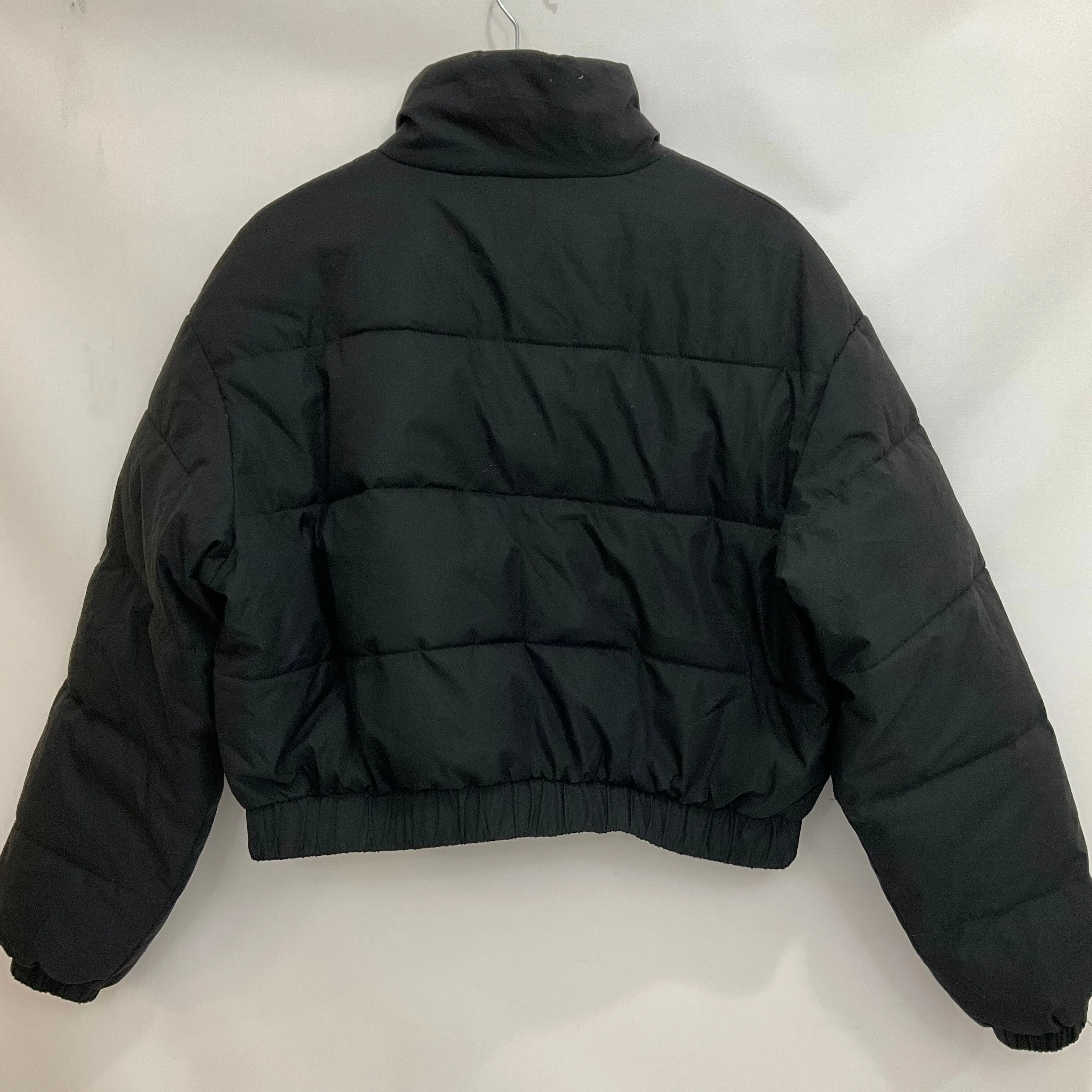 Coat Puffer & Quilted By Cmf In Black, Size: L