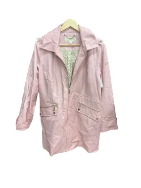 Coat Trench Coat By Michael By Michael Kors In Pink, Size: Xl