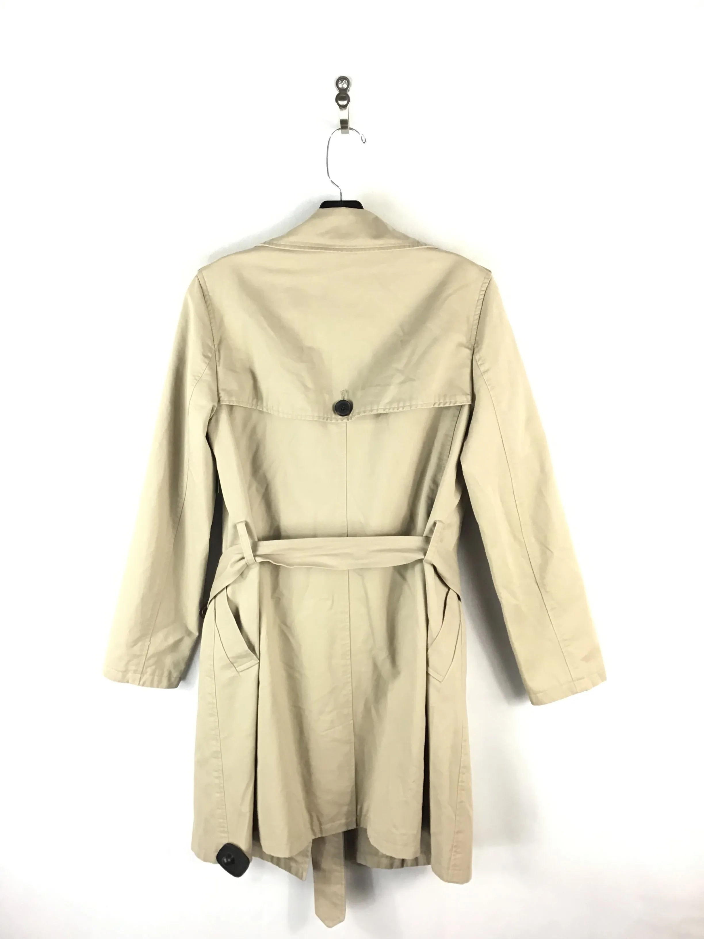 Coat Trench Coat By Old Navy In Beige, Size: S