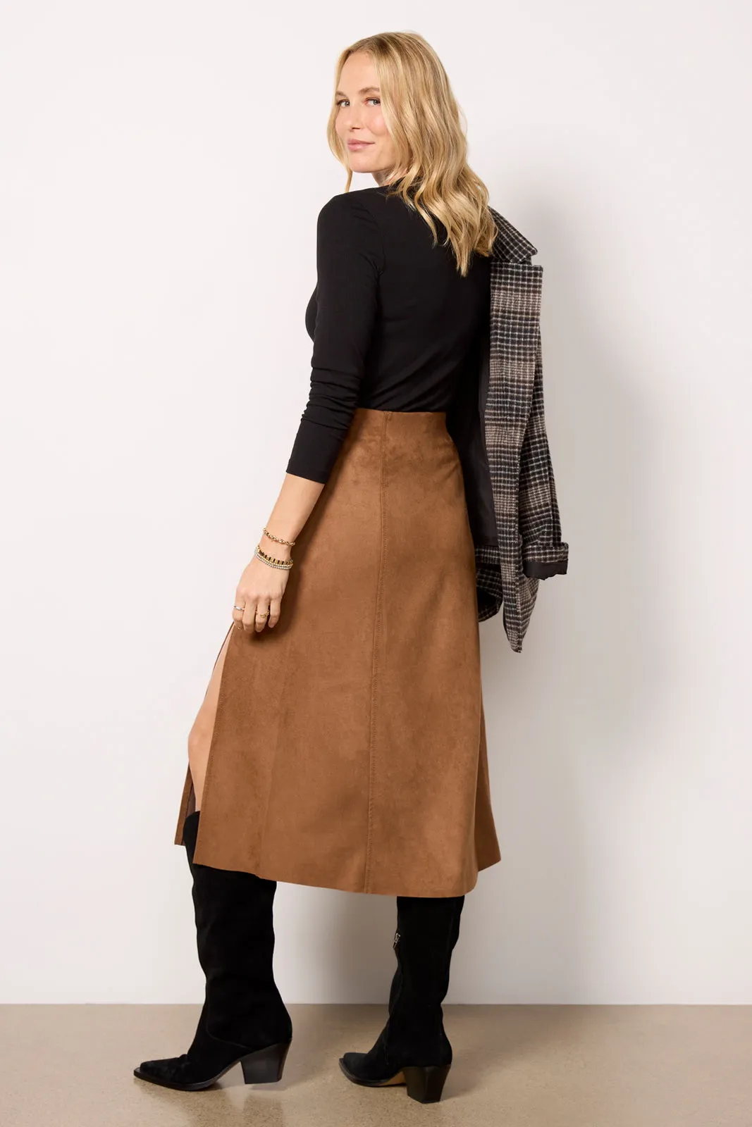 Coco Suede Skirt