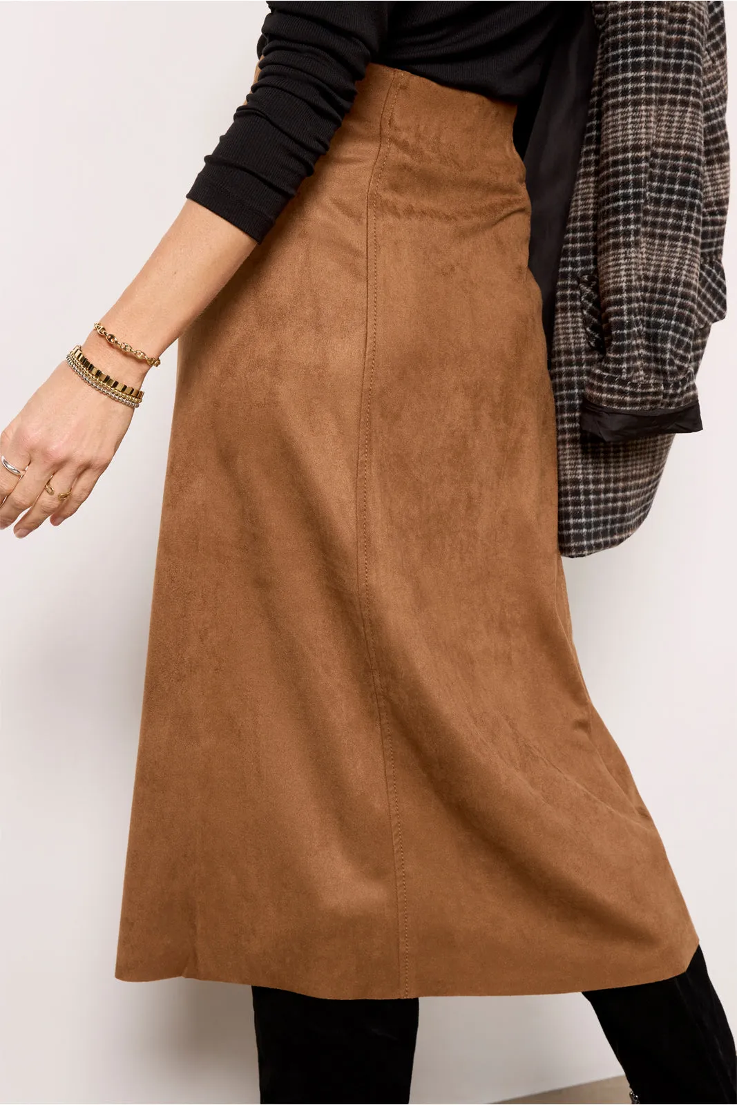 Coco Suede Skirt