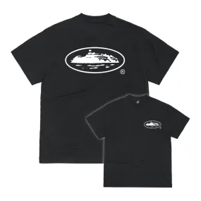 Corteiz OG Island Logo Tee Black