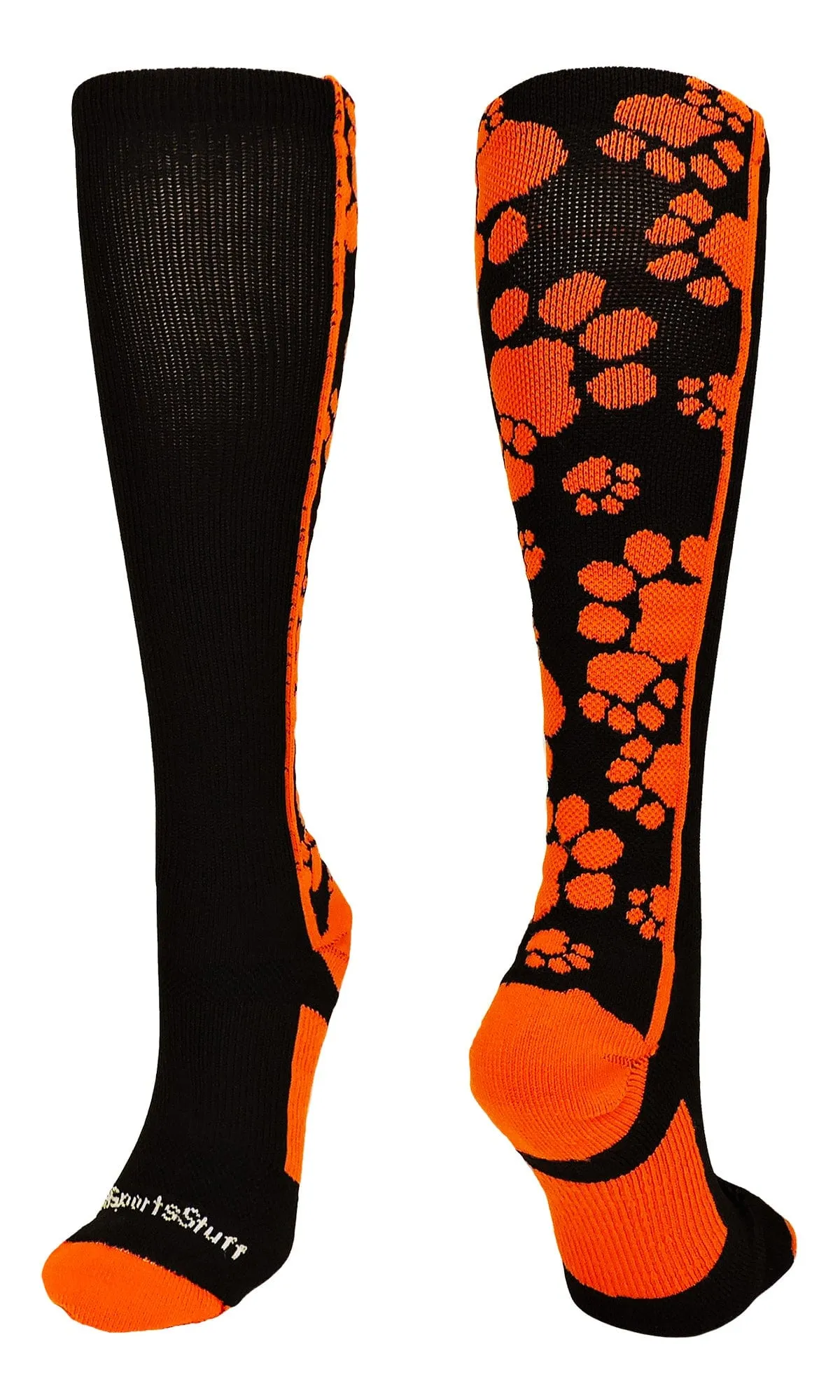 Crazy Socks with Paws Over the Calf (multiple colors)