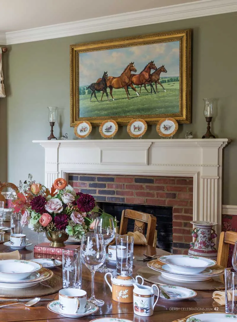 Derby Celebrations - Kentucky Derby's 150 Anniversary, Blue-Ribbon Recipes, Décor Ideas, Southern Style For Race Day, Hats, Host Derby Tea, Explore Louisville, Horse Farm Tour, Table Settings & More!