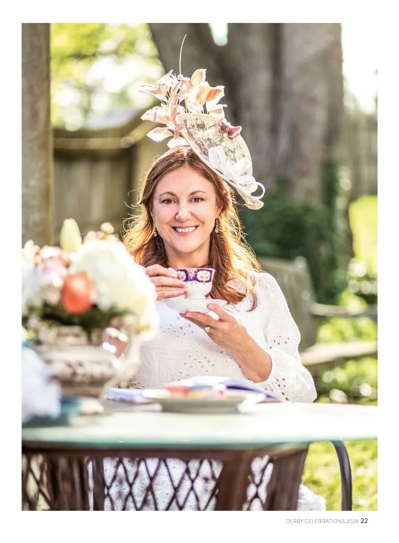 Derby Celebrations - Kentucky Derby's 150 Anniversary, Blue-Ribbon Recipes, Décor Ideas, Southern Style For Race Day, Hats, Host Derby Tea, Explore Louisville, Horse Farm Tour, Table Settings & More!