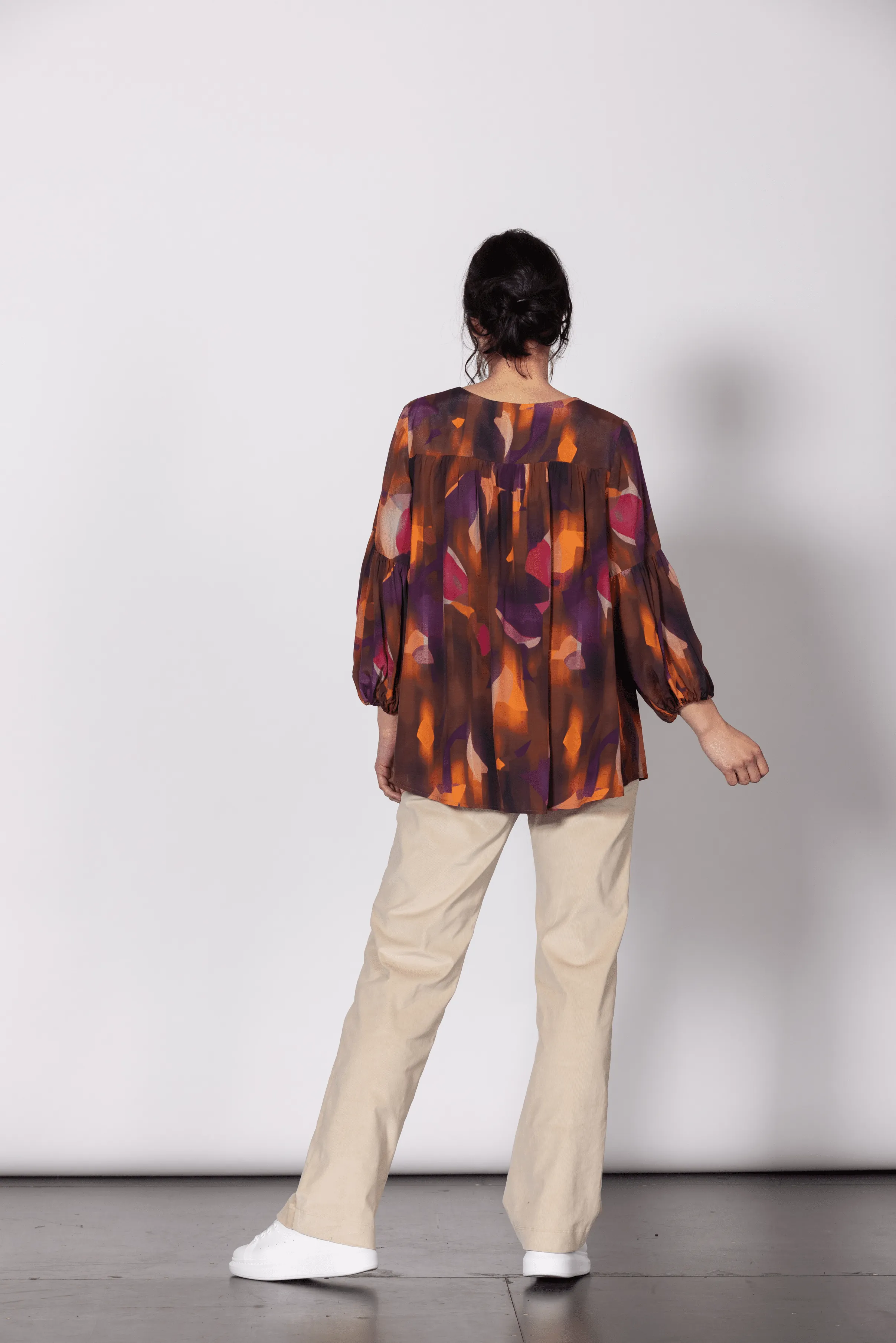 Doris Day Top - Parisian Fall