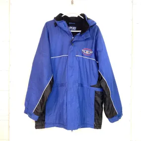 Dutch Harbor Gear Mens Size XL Blue All-Weather Coat Jacket Union Pacific