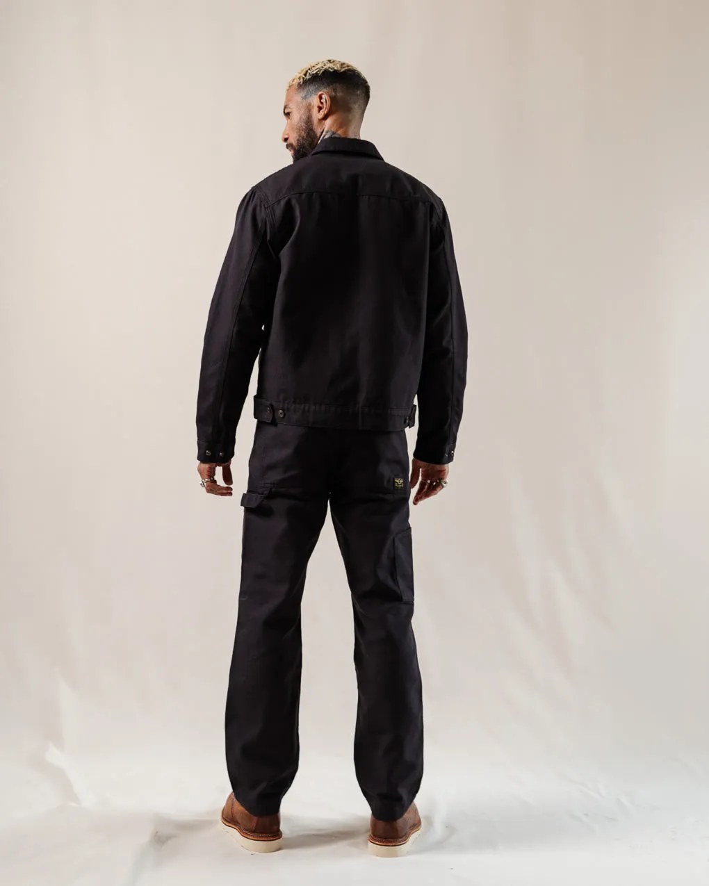 Garage Double Knee Pants - Black