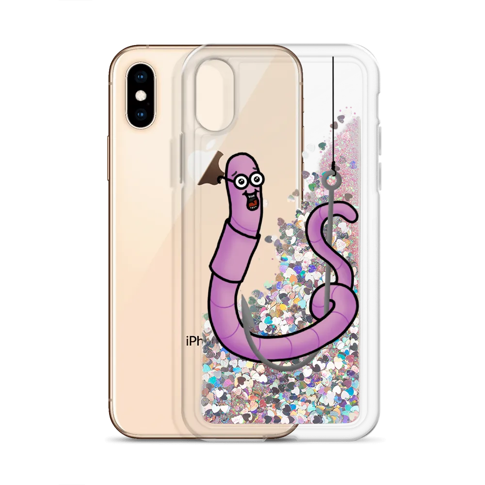 Gone Fishin' Glitter Phone Case (iPhone 7/8/X/XS/XR)