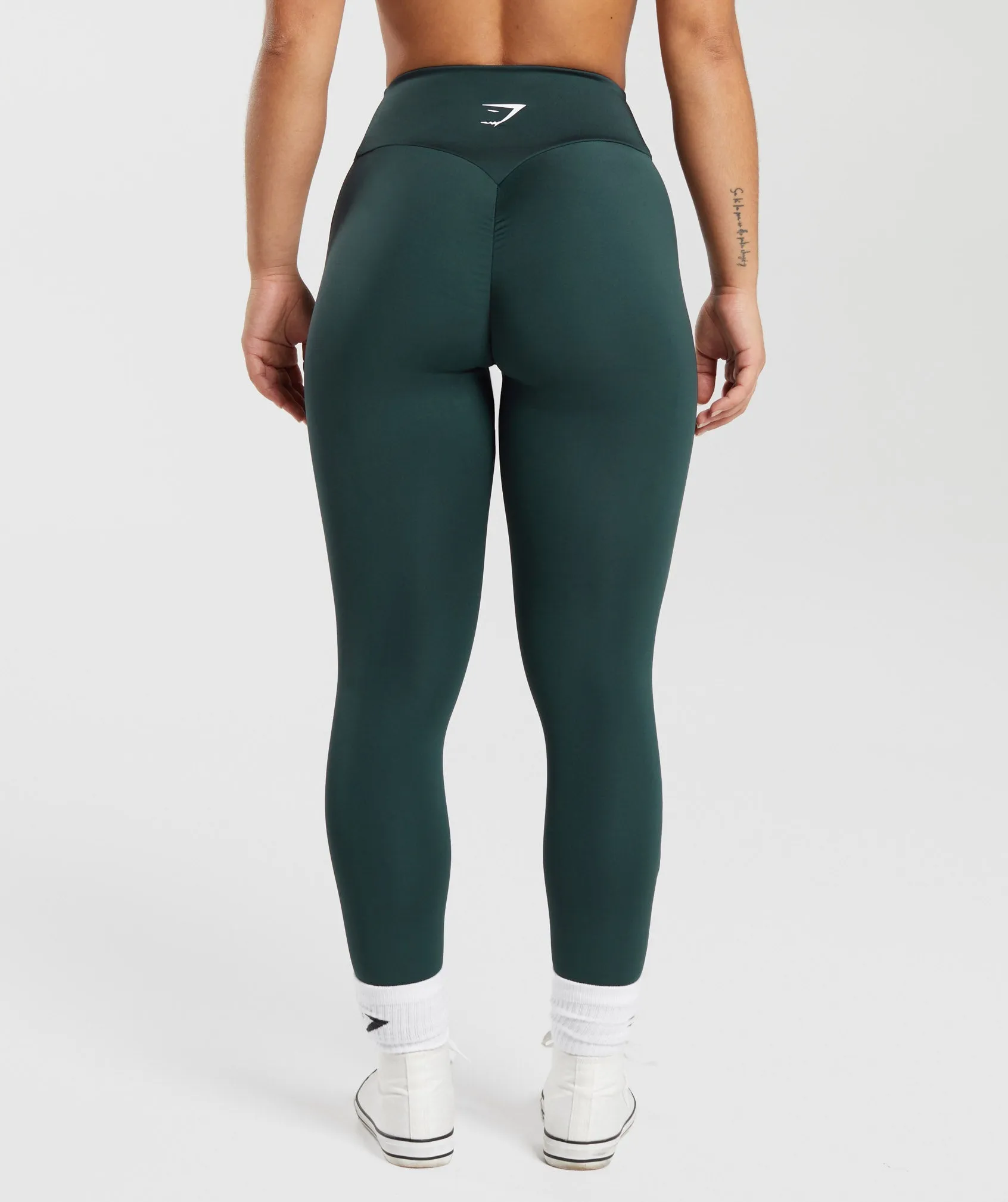 GS Power Regular Leggings - Darkest Teal