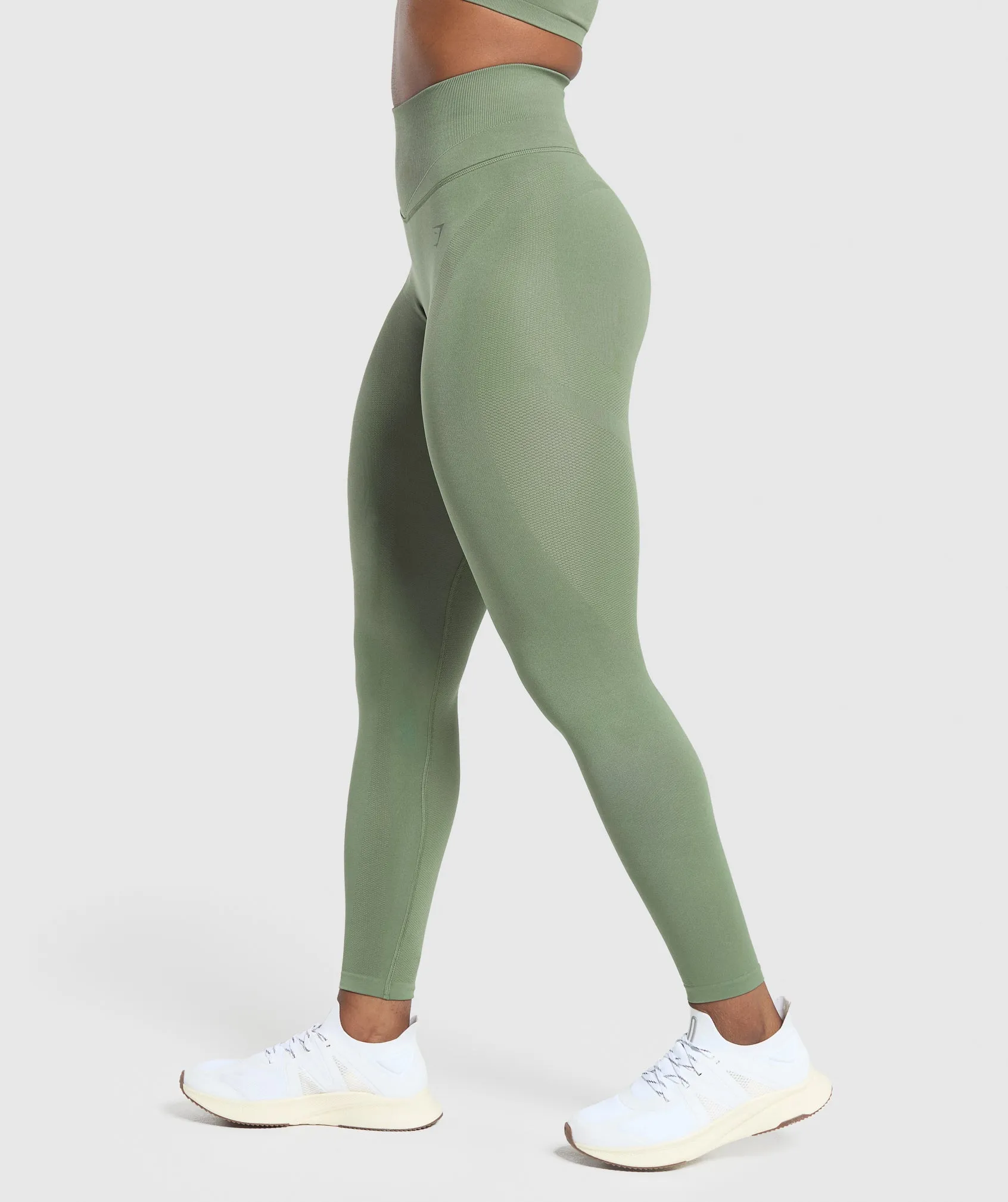 Gymshark Activate Seamless Leggings - Force Green